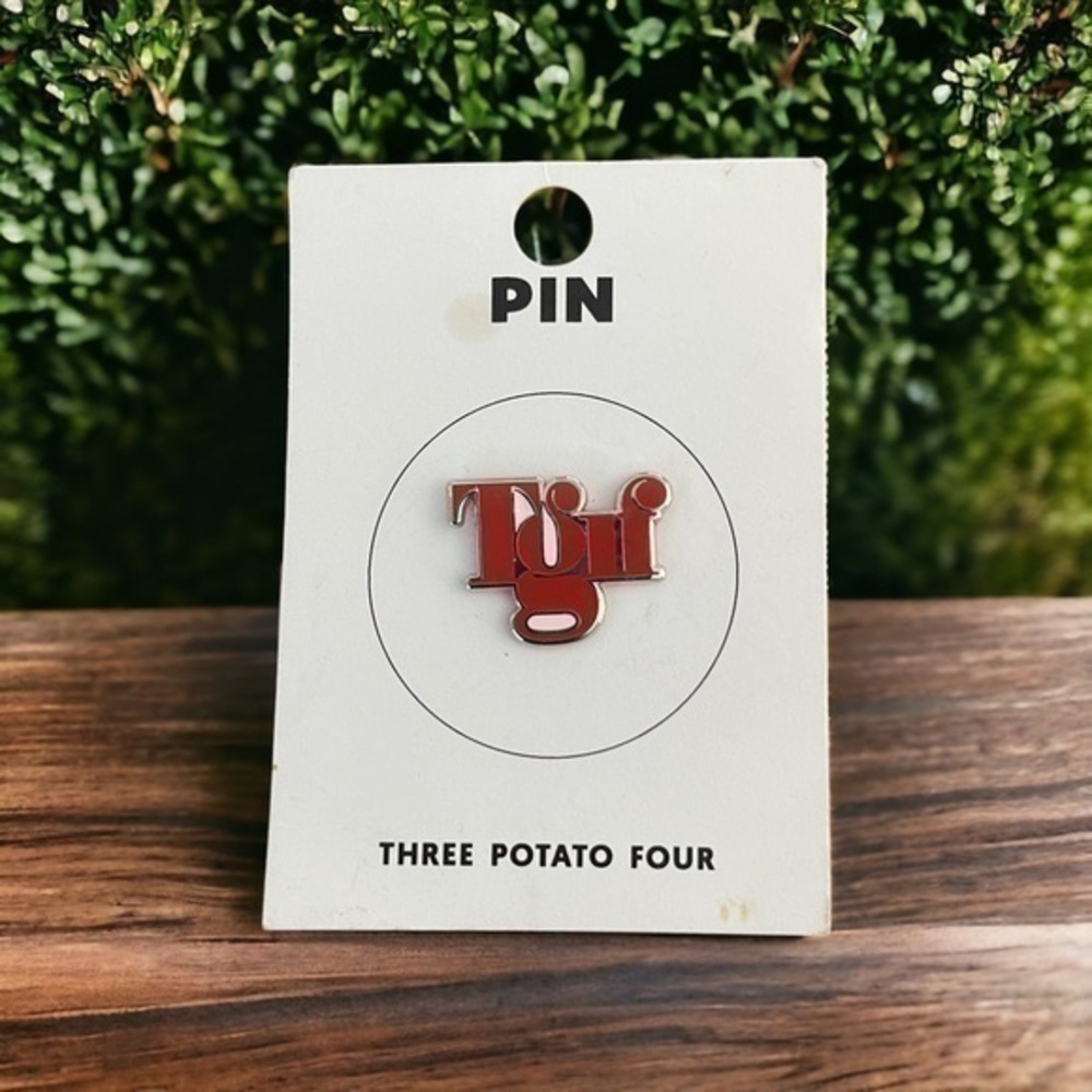 Threepotatofour TGIF Pin